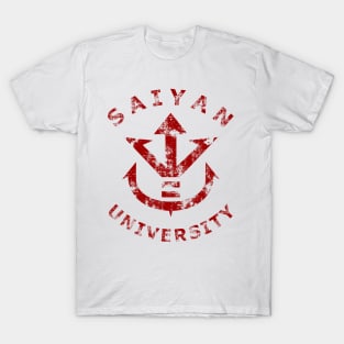 Saiyan University (red) T-Shirt